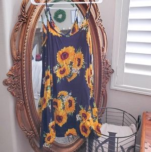Sunflower Mini Dress